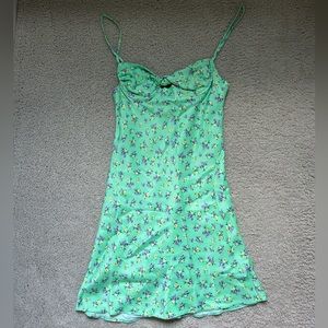 Zara Floral Silk Dress